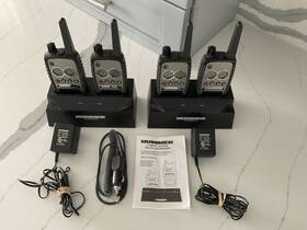 Hum1250 Hummer 4 22 Channel 38 Ctcss Walkie Talkies #hum#1250 Compass Vox