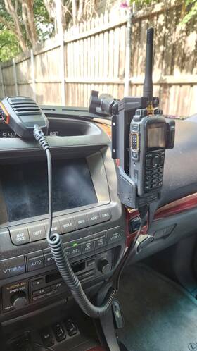 Sm18a4 Hytera Ck03-e Enhanced Car Kit With Gps Node And Remote Speaker Mic