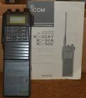 Ic-32at Icom Dual Band Hand Held Radio Walkie Talkie Ht