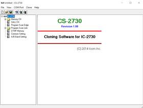 Ic-2730e Icom Cs-2730 V1.0 Programming And Clone Software For Ic-2730 Ic-2730a