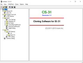 Id-31 Icom Cs-31 V1.2 Radio Programming And Clone Software For Download