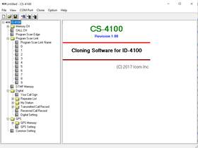Id-4100 Icom Cs-4100 V1.00 Radio Programming And Clone Software For Download