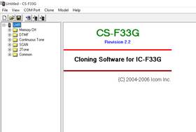 Ic-f33g Icom Cs-f33g V. 2.2 Radio Programming And Clone Software For