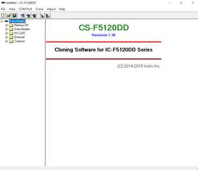 Ic-f6122dd Icom Cs-f5120dd 1.30 Programming And Clone Software For Ic-f5122dd