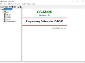 Ic-m330 Icom Cs-m330 V1.01 Radio Programming And Clone Software For Download