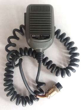 Hm-14 Icom Hand Cb Mic Microphone 8 Pin For Two-way Radio - Tested And Working