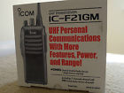 Ic-f21gm Icom Gmrs/frs Handheld Uhf Radio - New In Box