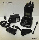 Ic-f40gs Icom Ic-f40gs, Uhf, 400-430 Mhz, 256 Ch., 4 Watt, Multi-mode, W/ Slim Speaker M