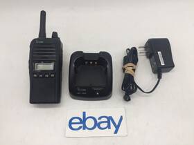 Ic-f4230ds Icom Two Way Radio With Cradle Dock And Adapter Free S/h
