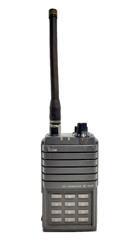 Ic-h18 Icom Model Radio Head Vhf Transceiver Two Way