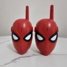 551435 Imc Spider-man Head Walkie Talkie Toys Retired