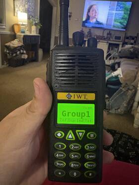 Iwt Fap210-001 Sentinel Mesh Handset Uhf Digital Keypad 1000 Channels