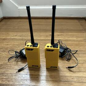 Jmx-100 Jobcom Ritron Two Way Radios Model Yellow