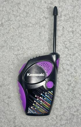 Dm0517 Kawasaki Sports Walkie Talkie 2 Way Radio Tested 1 Only