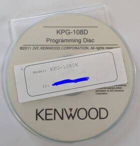 Kenwood Kpg-108dk Genuine Kpg-108d Programming Disc Software Cd Ver 2.00