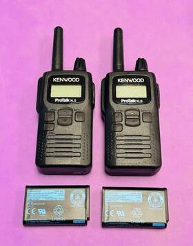 Pkt-300-k Kenwood Pkt-300 2x Protalk Xls Uhf 450-470mhz 2w 6ch Business Two Way Radios