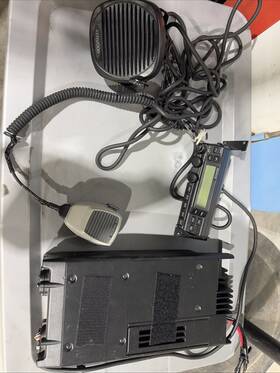 Wattkrk-6dh Kenwood Tk-79oh 148-174 Mhz Vhf 110 Remote Head 2way Radio Mic Used