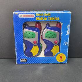 99101 Kid Connection Walkie Talkies Handheld Set Tested Works Pre Owned