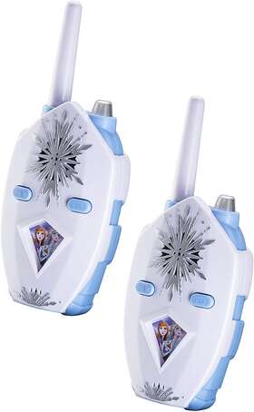 Fr-212v9m Kiddesigns Ekids Frozen 2 Walkie Talkies For Kids Way Radio Long Range With Flashing Lig