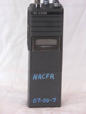 240-a King 2 Way Emergency Services Radio Model Lph 5142 Walkie Talkie 14 Ch