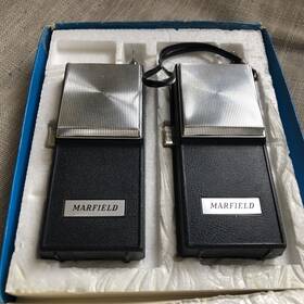 Etr-274 Koyama Vintage Walkie Talkie Set- Marfield Model - Marshall Fields 60s 70s