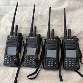 Ct58 Ksun Pack Of 4 4g Ptt Poc Lte And Uhf Unlocked Walkie Talkies