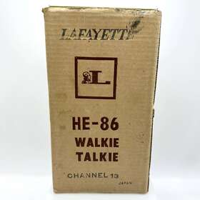 He-86 Lafayette Vintage 13 Channels Transistor Citizens Band 2-way Walkie-talkie