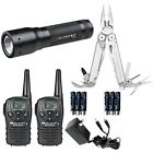 18mile Leatherman 830039 Kit, Bundle, Multi Tool, Flashlight, Gmrs Radio Pair Pk