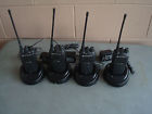 Aah50rdc9aa1a Lot Of 4 Motorola Chuhf 2-way Radio Free Programming Model