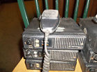Lot Of 6 Used Motorola Maxtrac 2-way Radios &amp; 3 Mics Tested And Working Gc