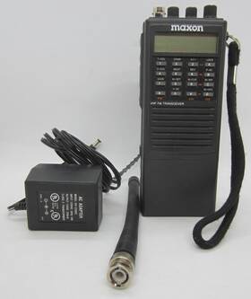 Hr-146 Maxon Vintage Vhf-fm Transceiver Radio Untested Parts Or Repair Only
