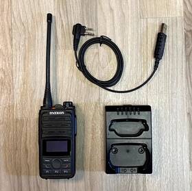 Mdp6424 Maxon Mdp6000 Uhf Digital Dmr Tdma Handheld Radio With Programming Cable
