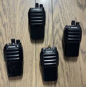 Ts3416 Maxon 4 Uhf 400-470 16 Ch 4w Business Two-way Radio Parts Or Repair