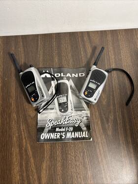 Midland 046014755970 Speakeasy F 20 Two-way Radio Two Pack 14 Channel