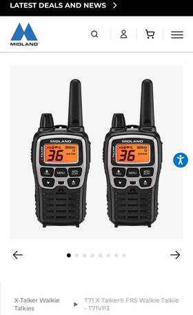 115s Midland Mxt 275 X-talker And Gxt