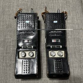 13-120b Midland Vintage Model Handheld Portable Radio Walkie Talkies