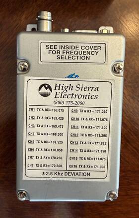 70-101bd Midland Data Telemetry Radio Vhf 148-174mhz With Db-9 Pin Male Group F2