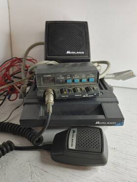 70-1442b Midland Lmr Xtr Vhf 148-174mhz 40w Remote Head Mobile Radio With Accessories
