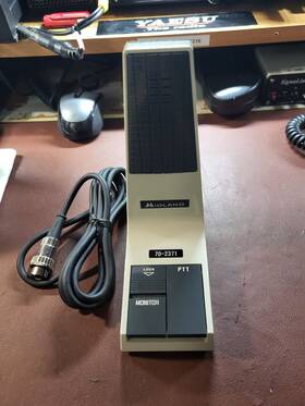 70-2371 Midland Desk Microphone - Can Be Adapted For Cb Ham Gmrs Etc