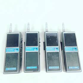 75-719 Midland Lot Of 4 Vintage 1978 Transceiver Radio 3-channel 2 Watt Parts