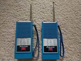91-024 Midland Vintage Morse Code Walkie-talkie Set One Works For Repair