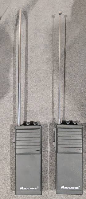 Fncrc-3500 Midland 2-way Radio Walkie Talkie Pair Multi-channel Fcc Id Used