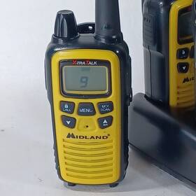 Talkies-lxt630pa Midland Lxt630pa 4 Walkie With Belt Clips And Charger