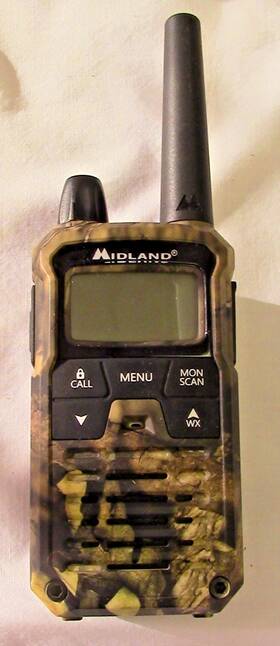 T295vp4 Midland 1 Only X-talker Gmrs Two-way Radio Mossy Oak Very Good Condition