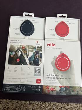 Ma-arm-01 Milo Action Communicator Equinox Black Waterproof Bluetooth Red And Set