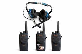Motorola 094148694672 Mag One Bpr40 X3 And Racing Radios Scanner Headset Behind The Head