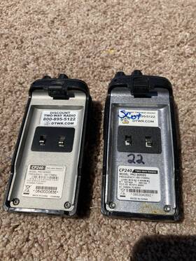 2cp240 Motorola Walk-in Talkies