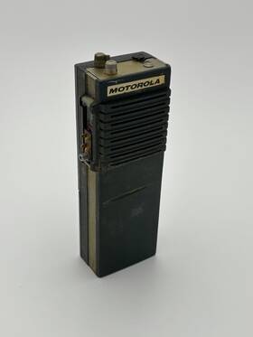 Motorola 3342h01b 1 4-channel Handie-talkie Untested Vintage Missing Talk Button
