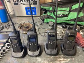 Dtr550 Motorola 411378210517 Digital Portable Two Way Radio - Black