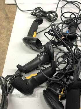 557574 Motorola Lot Of 14 Scanners Mix Brands And Modelos Zebra